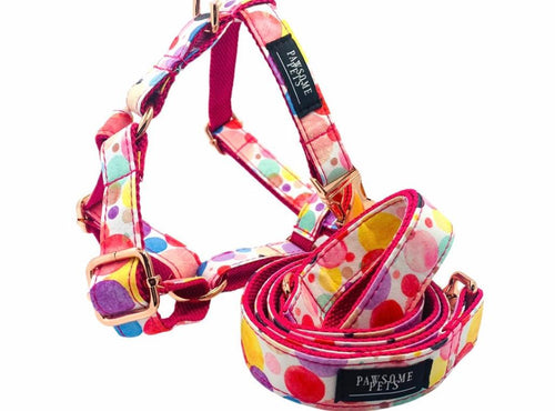 Arnés Floral Premium para Perros