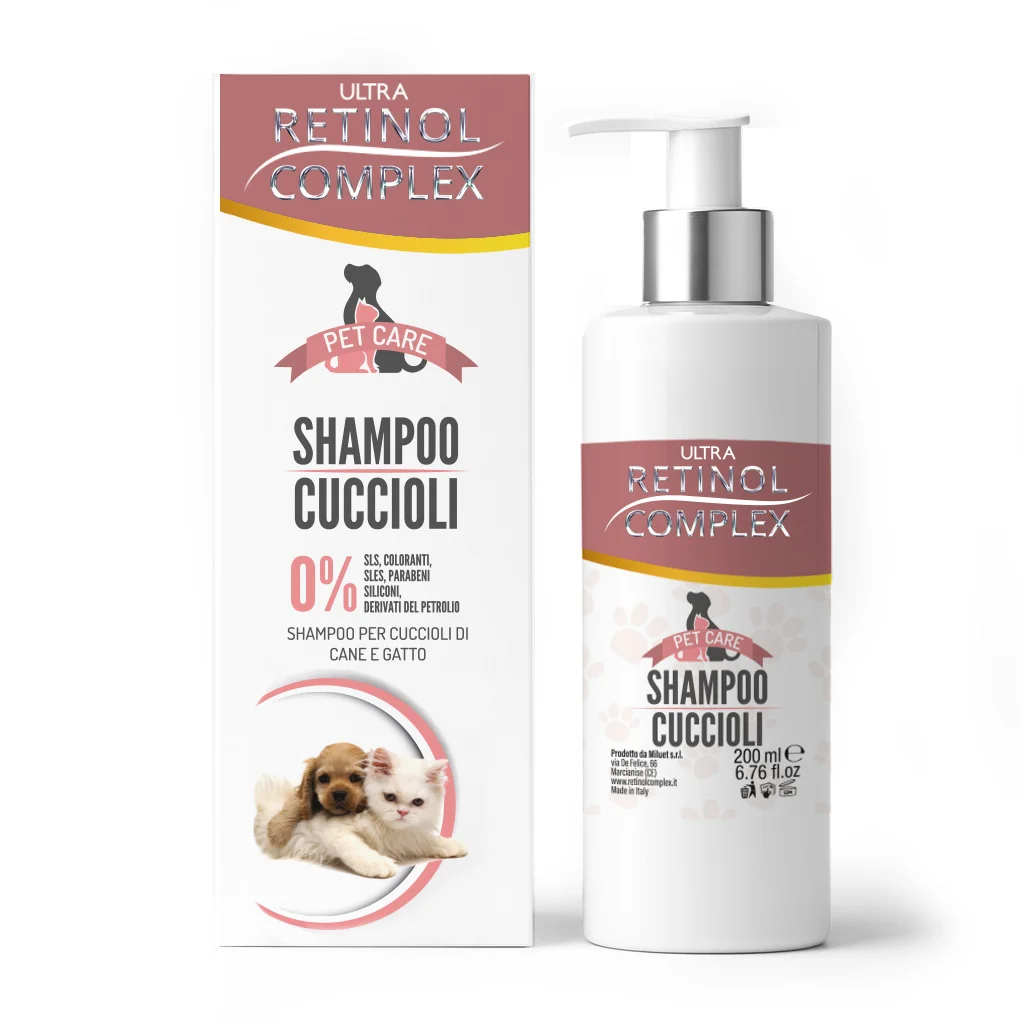 Champú para Cachorros 200 ml – Limpieza Suave y Cuidado del Pelaje