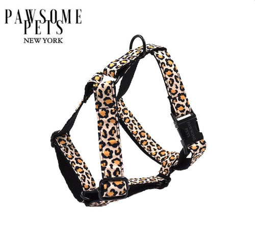Arnés Premium Estampado Leopardo para Perros