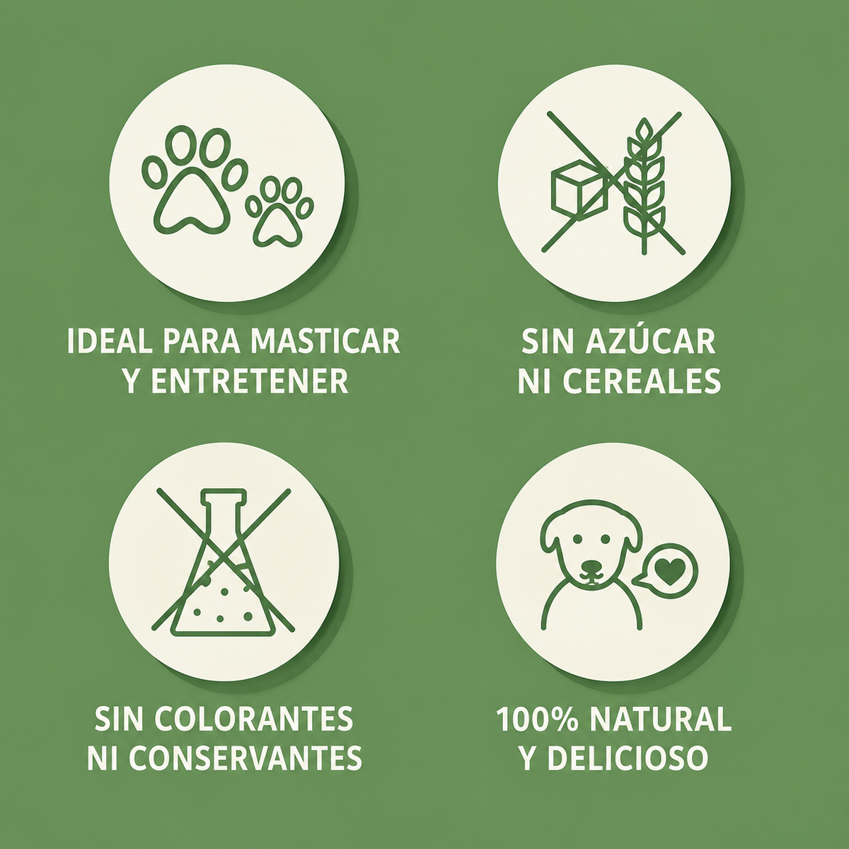 Patitas de Pollo Naturales para Perros | Snack 100% Natural