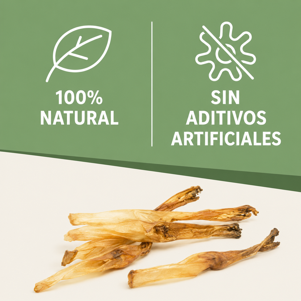 Orejas de Conejo Naturales para Perros