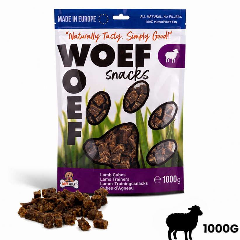 Premios de Cordero para Cachorros – Snacks de Entrenamiento