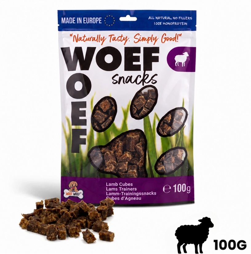 Premios de Cordero para Cachorros – Snacks de Entrenamiento