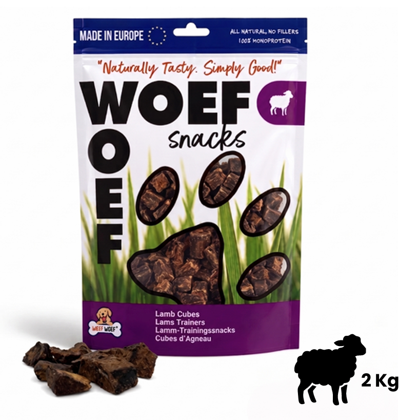 Premios de Cordero para Cachorros – Snacks de Entrenamiento