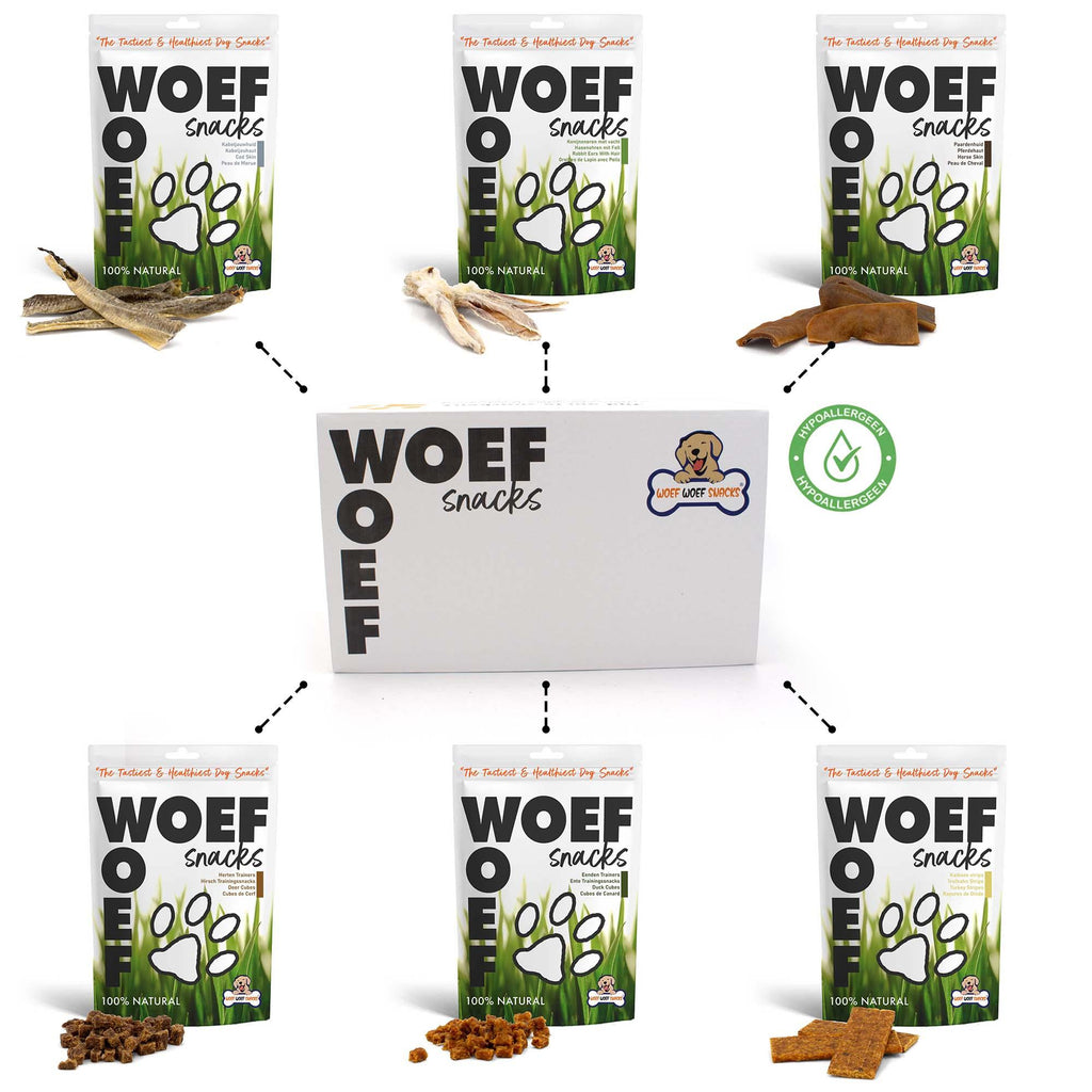 Pack de Snacks Naturales Hipoalergénicos para Perros