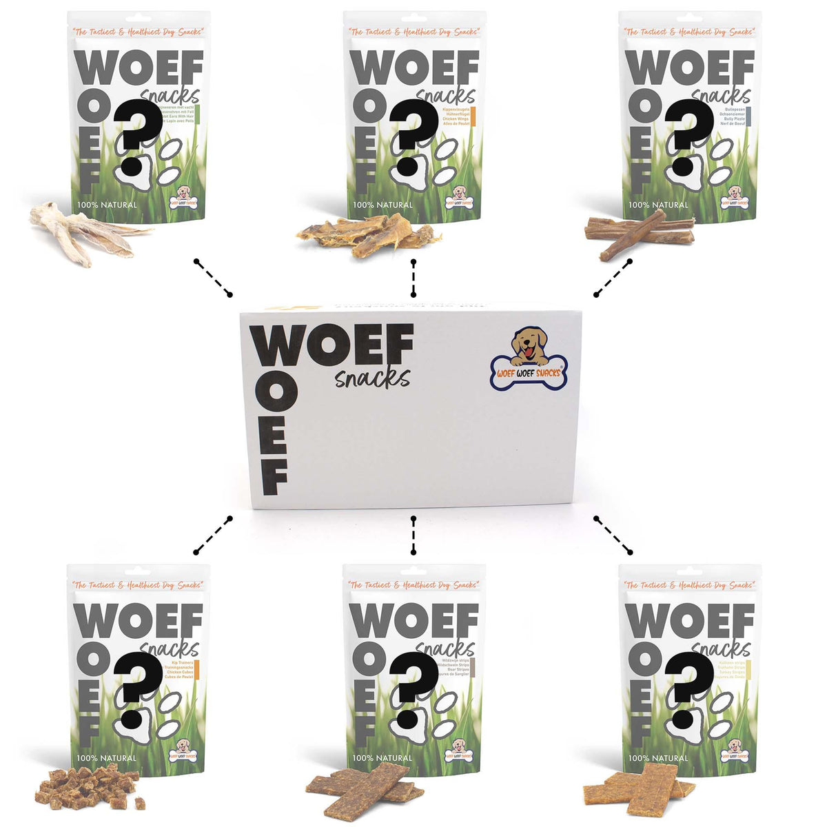 Caja Regalo de Snacks Naturales para Perros | MimoCan
