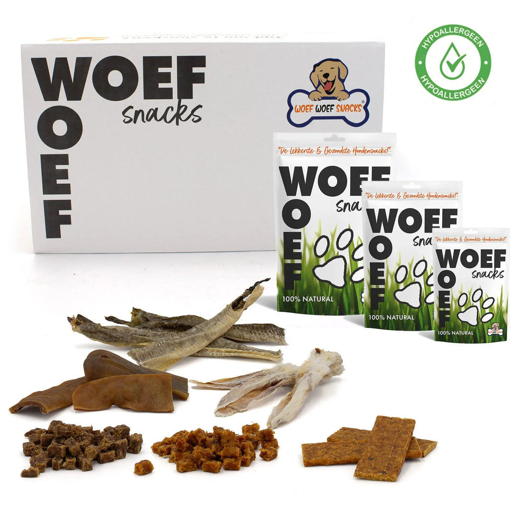 Pack de Snacks Naturales Hipoalergénicos para Perros