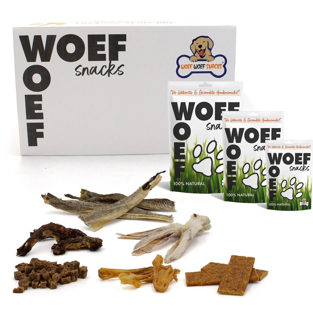 Pack de Snacks Naturales para Perros Medianos – 1,2 kg